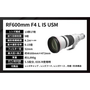 ふるさと納税 キヤノン RF600mm F4L...の詳細画像1