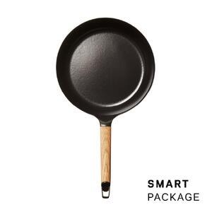 ふるさと納税 バーミキュラ フライパン26cm深型 オーク ＋専用リッド 【スマートパッケージ】 愛...