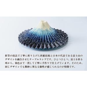 ふるさと納税 照明 折り紙あかり富士 紺富士(...の詳細画像1