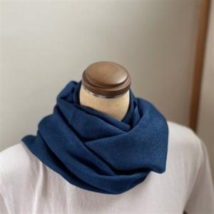 ふるさと納税 藍染めストール aiiro_装飾...の詳細画像1
