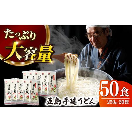 ふるさと納税 五島うどん 250g×20袋 大容量 業務用 常備用 麺 五島うどん[RAM027] ...