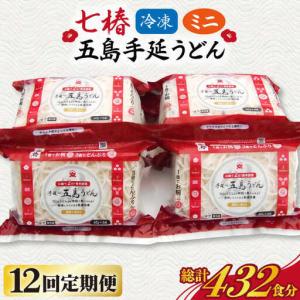 ふるさと納税 【全12回定期便】冷凍五島うどん ミニ6食×6袋[RAX040] 五島うどん うどん 定期便 五島うどん うどん 定期便 五島うどん .. 長崎県新上五島町