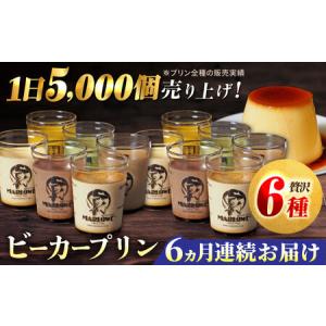 ふるさと納税 【全6回定期便】葉山ビーカープリン パーティーアソート セット 6種×2個 詰め合わせ（カスタードプリン・かぼちゃプリン.. 神奈川県横須賀市
