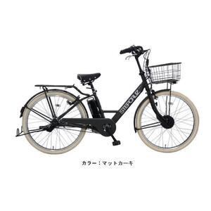 ふるさと納税 ヱビス自転車 スポーティー＆スタイリッシュな電動アシスト自転車 シマノ製内装3段変速 st6b45-cib【マットカーキ】 大阪府堺市