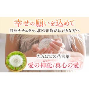 ふるさと納税 【pallo 65mm】たんぽぽ...の詳細画像1