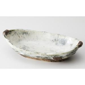 ふるさと納税 【 耳付楕円長鉢 ×1枚 】 陶芸工房 季仙窯 ［ 陶芸 手びねり 手づくり 鉢 皿 料理 作品 岩手 陸前高田 ］RT981 岩手県陸前高田市