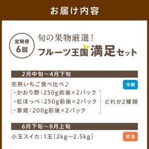 ふるさと納税 【先行予約/フルーツ定期便6回】...の詳細画像2