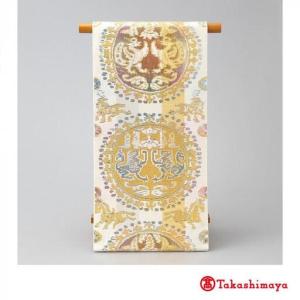 ふるさと納税 【龍村美術織物】龍村錦帯 袋帯 円文白虎錦【高島屋選定品】 京都府京都市