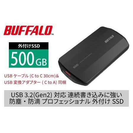 ふるさと納税 バッファローTypeA＆C MiniStation SSD 500GB 愛知県名古屋市