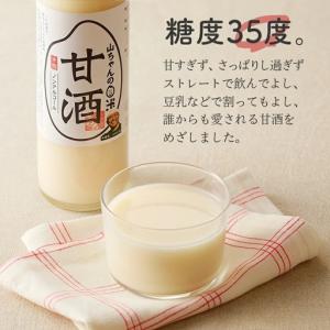 ふるさと納税 山ちゃんの米麹甘酒3本セット あ...の詳細画像2