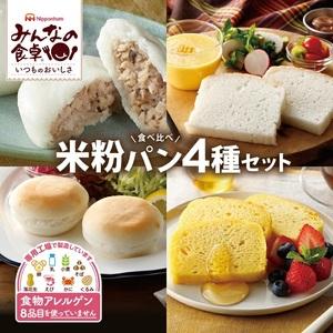 ふるさと納税 SA2340　東北日本ハム《みんなの食卓》 米粉パン4種セット　計4袋(4種類×各1袋...