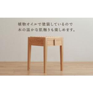 ふるさと納税 対馬ヒノキ オセロ椅子 【家具製...の詳細画像1