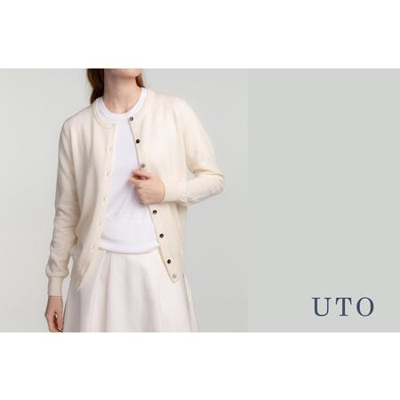 ふるさと納税 【期間限定(〜8/31) エシカルプライス 】【UTOカシミヤ】カーディガン レディー...