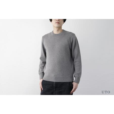 ふるさと納税 【期間限定(〜8/31) エシカルプライス 】【UTOカシミヤ】セーター メンズ 7G...