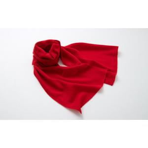 ふるさと納税 【UTOカシミヤ】天使のマフラー〈レッド〉 岩手県 北上市 H0129 （UTO）マフラー カシミヤ カシミア マフラー 岩手県北上市