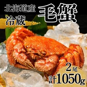 ふるさと納税 活ゆで毛蟹 2尾で1050〜1100g【冷蔵】国産 北海道産 毛ガニ かに 毛蟹 旬 けがに 蟹 毛かに 毛がに 北海道池田町