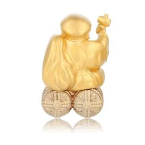 ふるさと納税 K24 純金工芸品 七福神 大黒...の詳細画像2