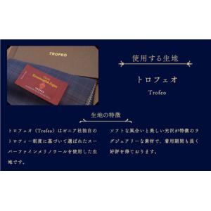 ふるさと納税 オーダースーツ お仕立券 3ピー...の詳細画像4
