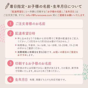 ふるさと納税 一升餅 セット イラスト青 選び...の詳細画像1