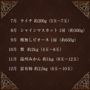 ふるさと納税 【12回】フルーツ定期便 旬のフ...の詳細画像2
