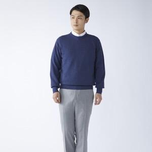 ふるさと納税 日本製 カシミヤ100% 丸首セ...の詳細画像1