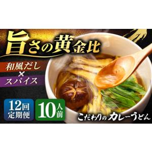 ふるさと納税 【12回定期便】 カレーうどん 10人前 うどん[AEAP014] 愛知県愛西市