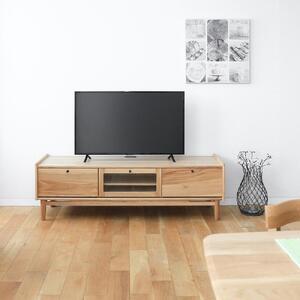 ふるさと納税 旭川家具 MUKU工房オリジナル ジャム テレビ台 ロー 150 北海道ナラ 【 国産 無垢 インテリア 木製 収納 テレビボード テレビ台 ロ.. 北海道旭川市