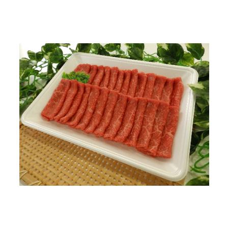 ふるさと納税 B-58　上州和牛すき焼き用 500g 群馬県前橋市