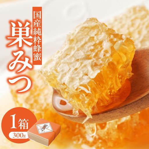 ふるさと納税 はちみつ 国産純粋蜂蜜 巣みつ 300g 非加熱 はちみつ ハチミツ 生はちみつ ロー...