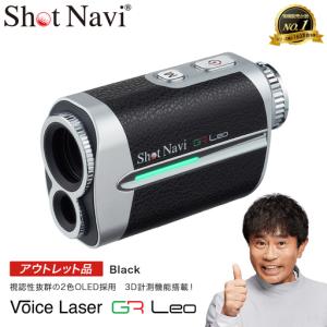 ふるさと納税 【期間限定】【アウトレット品】Shot Navi Voice Laser GR Leo（ショットナビ ボイスレーザーGRレオ）＜ブラック（Black）＞　【11.. 埼玉県深谷市