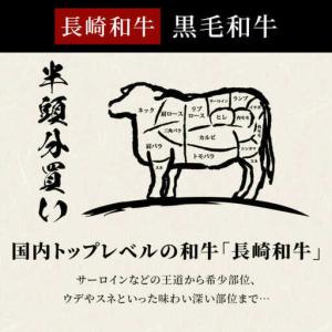 ふるさと納税 【全12回定期便】長崎和牛 牛半...の詳細画像3