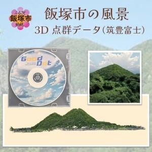 ふるさと納税 【3D点群データ】飯塚市 風景 街並みデータ (筑豊富士)【E-091】 福岡県飯塚市