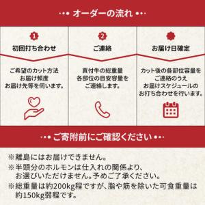 ふるさと納税 【牛半頭丸ごとオーダーカット!】...の詳細画像3