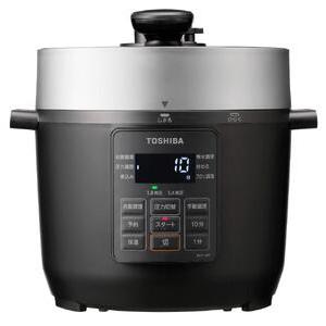 ふるさと納税 東芝 電気圧力鍋 RCP-30R(K) 圧力鍋 家電 神奈川県川崎市