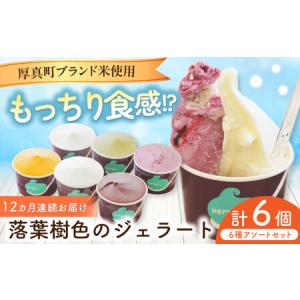 ふるさと納税 【全12回定期便】落葉樹色のジェラ...の商品画像