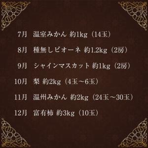 ふるさと納税 旬のくだもの定期便 「厳選コース...の詳細画像2