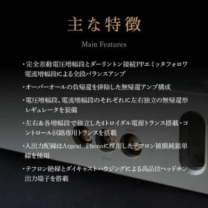 ふるさと納税 ヘッドホンアンプ<カラー:シルバ...の詳細画像2