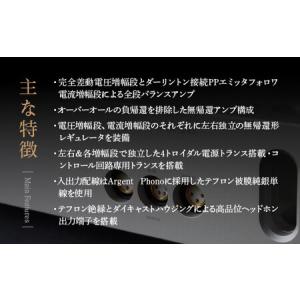 ふるさと納税 ヘッドホンアンプ<カラー:ブラッ...の詳細画像2