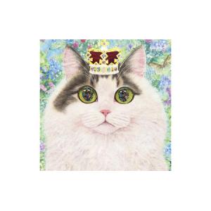 ふるさと納税 猫作家福嶋吾然有が描く、猫のフルオーダー絵画 S4号サイズ 猫 滋賀県大津市