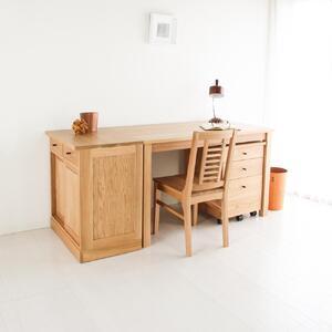 ふるさと納税 旭川家具 山室家具製作所 プロト No.101〜103 デスクセット 北海道ナラ_04714 北海道旭川市