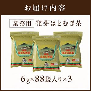 ふるさと納税 発芽はとむぎ茶 業務用3袋セット...の詳細画像4