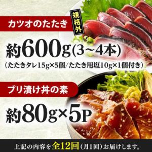 ふるさと納税 【12回定期便】規格外カツオたた...の詳細画像4