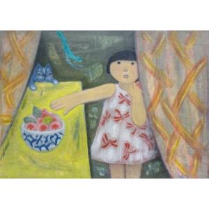 ふるさと納税 【 限定 1点 】おやつ 絵画 ア...の商品画像