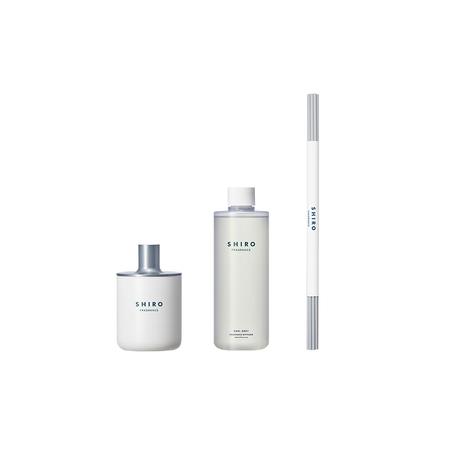 ふるさと納税 SHIRO　アールグレイ フレグランスディフューザーキット(容器＋詰め替え用リキッド＋...