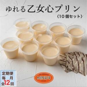 ふるさと納税 【毎月定期便】ゆれる乙女心プリン ...の商品画像