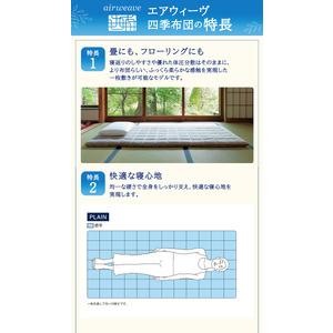 ふるさと納税 エアウィーヴ 四季布団 ( ダブ...の詳細画像2
