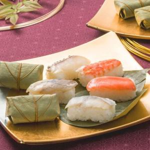 ふるさと納税 柿の葉寿司 5色50個入【二段詰...の詳細画像1