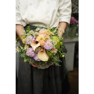 ふるさと納税 フラワーアレンジメント Sサイズ【3か月定期便】株式会社KACHA 60-005 奈良県奈良市