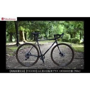 ふるさと納税 【高島屋選定品】【VIGORE】山と旅の自転車プラス GRX600（1×11速） 京都府京都市