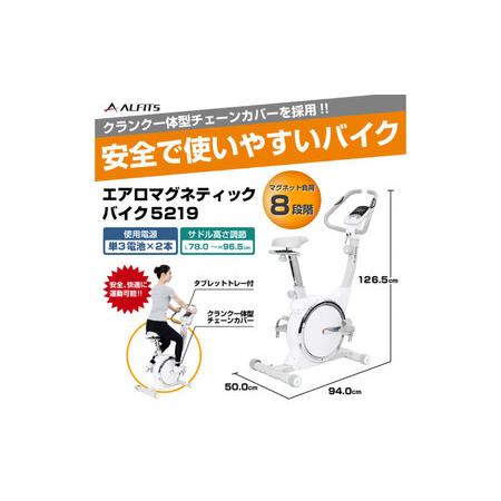 ふるさと納税 エアロマグネティックバイク5219/AFB5219[AOAB126] トレーニング 大...
